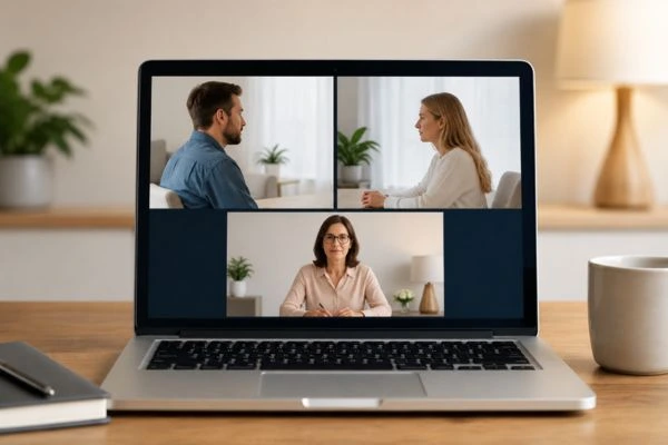 Image of online shuttle mediation Watford